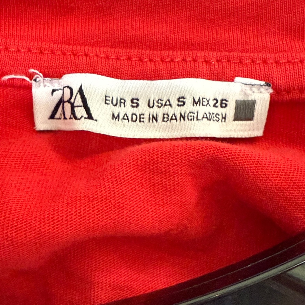 Zara Vibrant Red Knitwear
